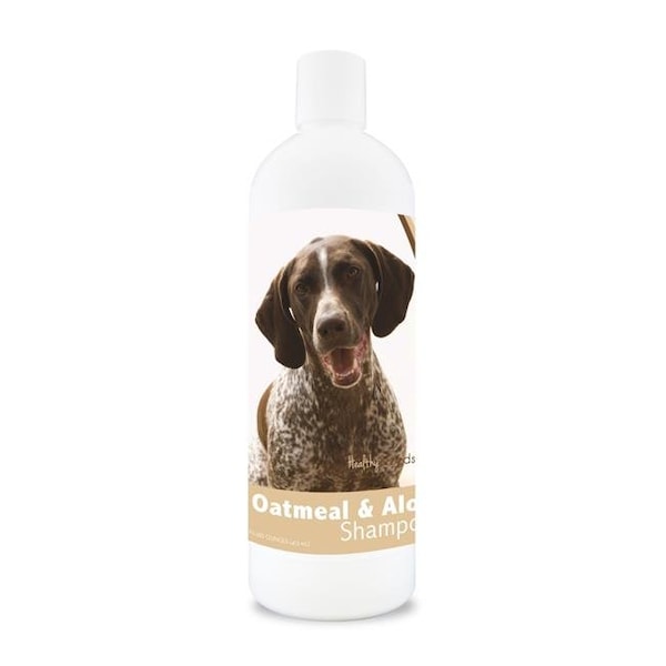 Healthy Breeds 840235108450 16 oz German Shorthaired Pointer Oatmeal Shampoo with Aloe 840235108450 - main